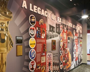 "Heritage Wall" view from other side